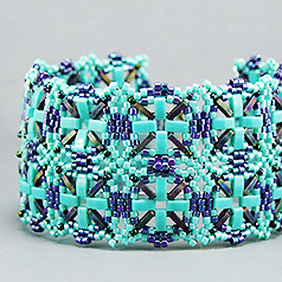 CYMZ-MOSAIC - Mosaic Tila Bracelet Pattern